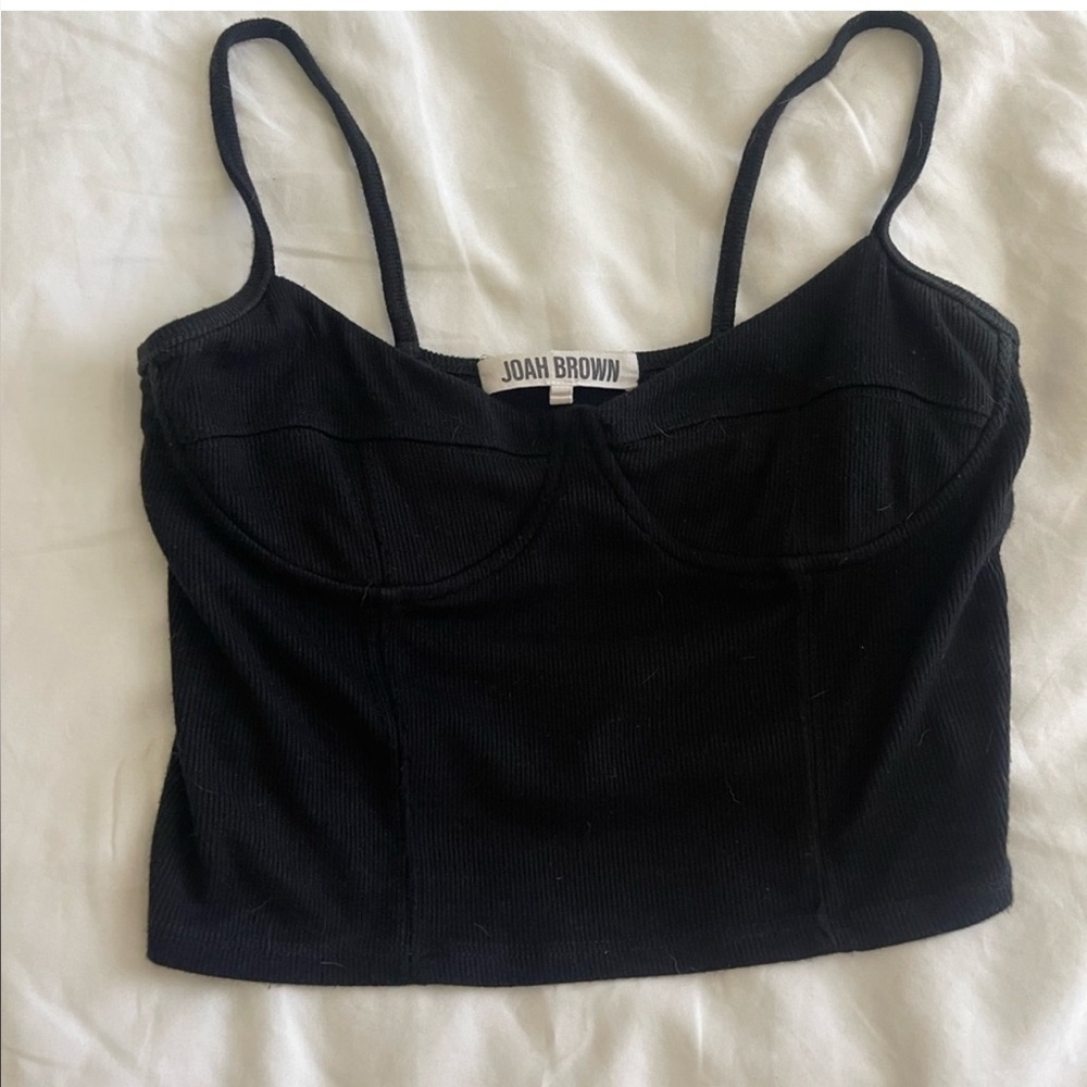 JOAH BROWN Corset tank